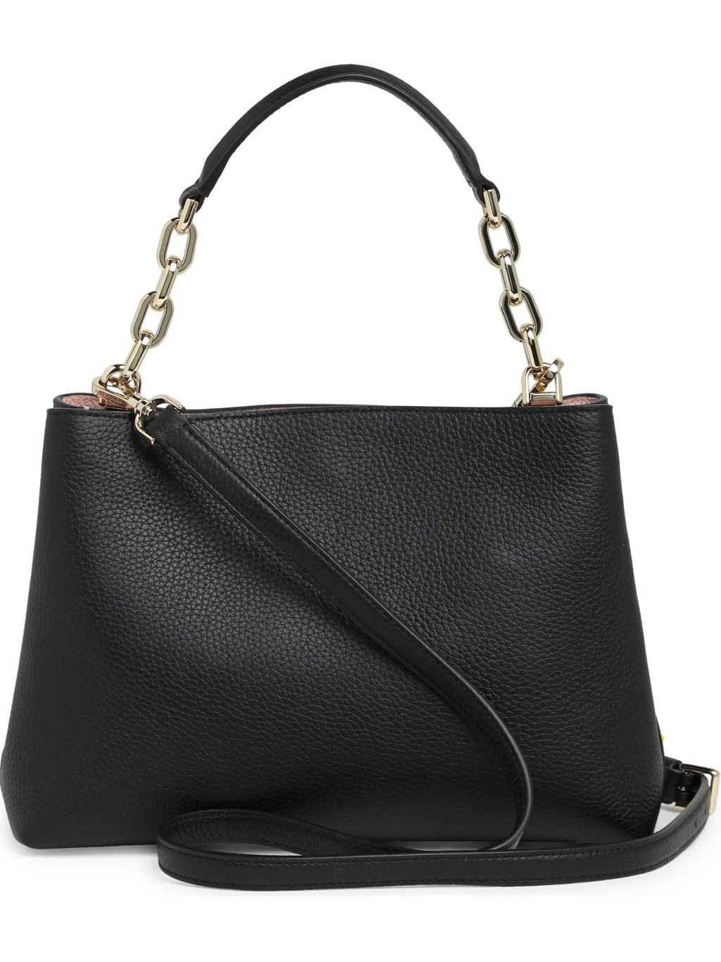 Kate Spade Black Pebbled Leather Aubrey Bag